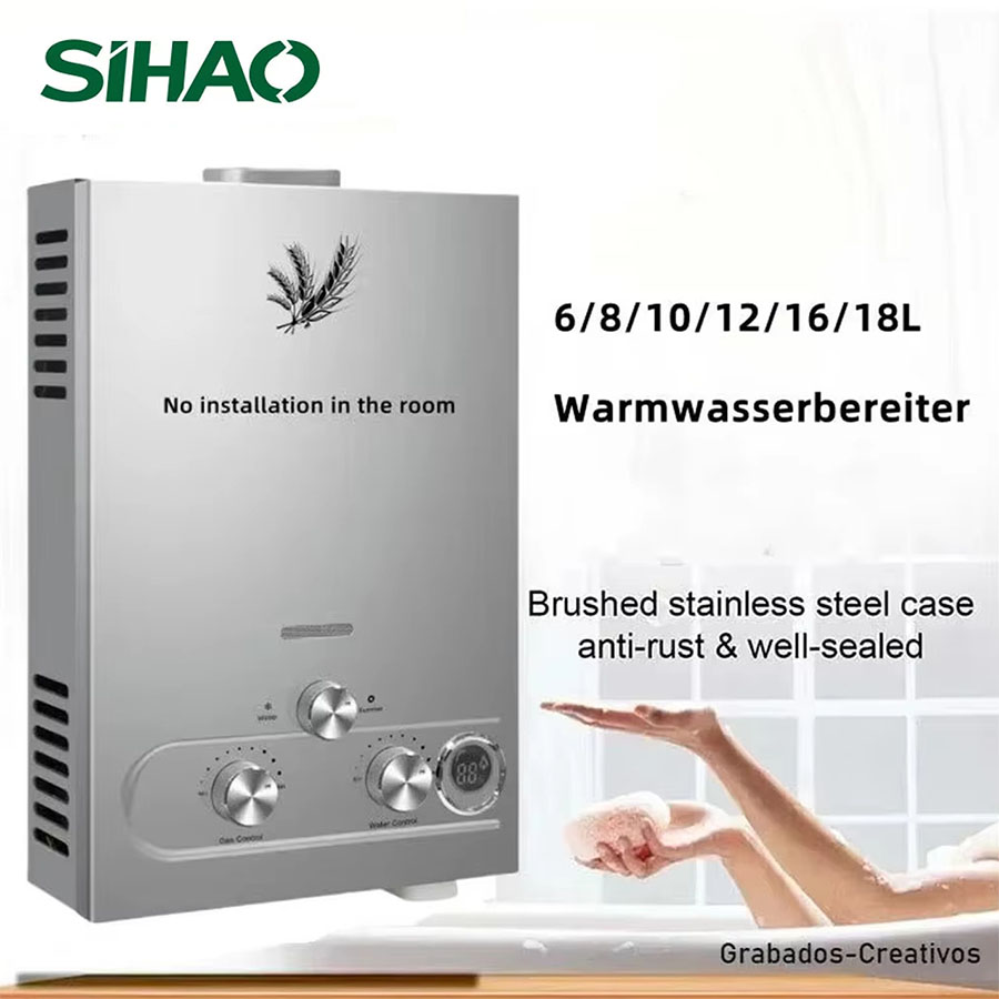 LPG Gas Water Heater 6L 8L 10L - огляд і ціна Home Cooking Gas