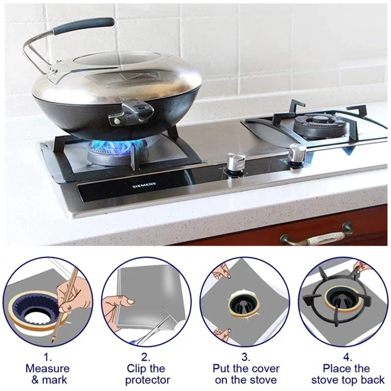 1-6PCS Reusable Clean Mat Pad  - огляд і ціна Home Cooking Cookbook