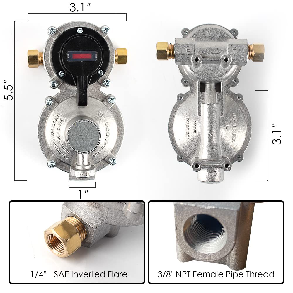 2-Pack 2-Stage Auto Changeover - огляд і ціна Home Cooking Gas