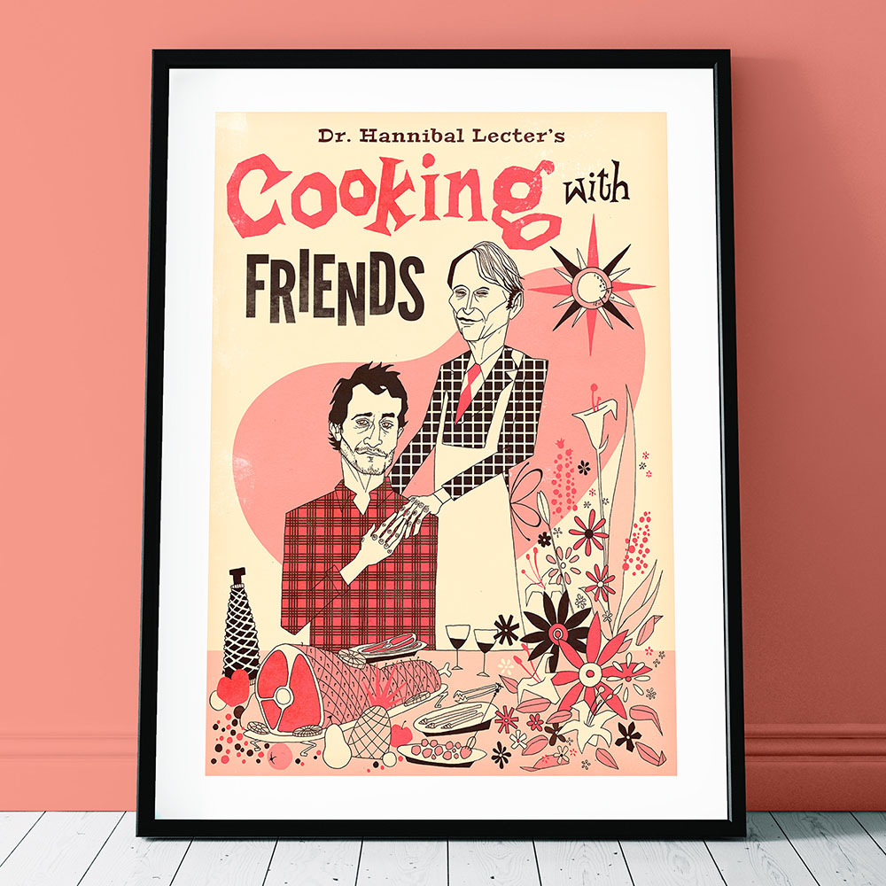 Kitchen Canvas Painting Hannib - огляд і ціна Home Cooking Cookbook