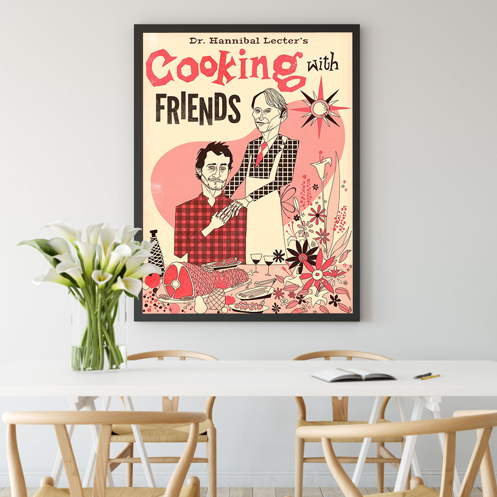 Kitchen Canvas Painting Hannib - огляд і ціна Home Cooking Cookbook